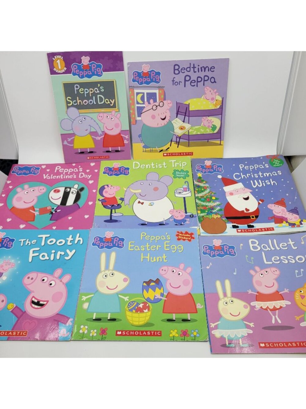 PEPPE PIG Lot of 8 Children's Story Books - BK151